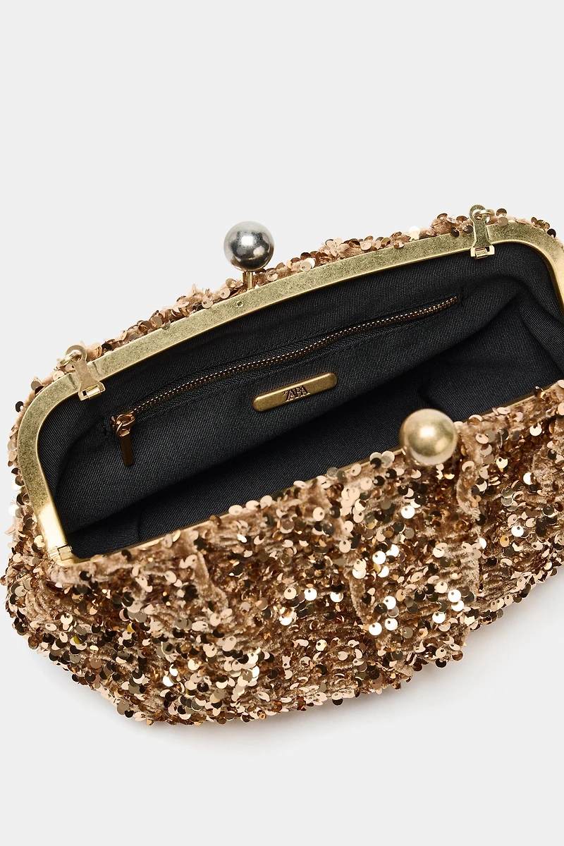 SEQUIN CLUTCH