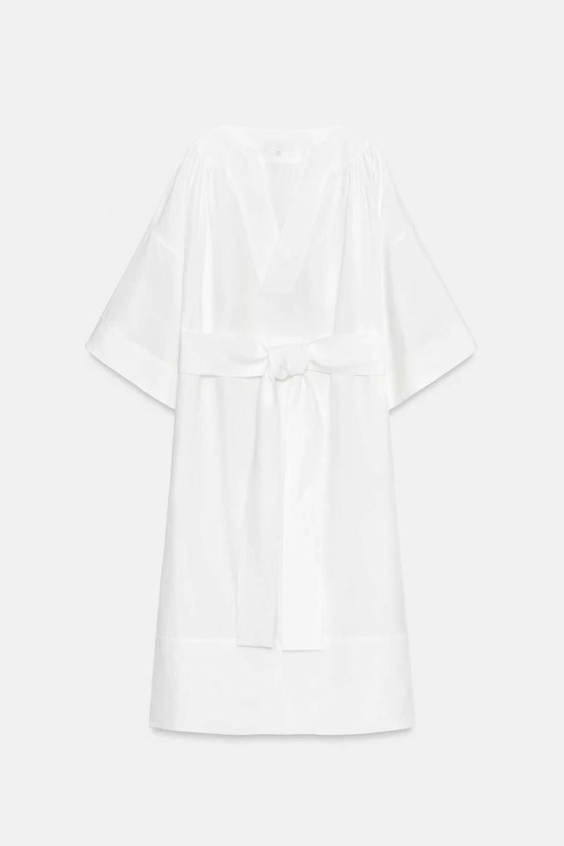 ROBE TUNIQUE AVEC CEINTURE ZW COLLECTION