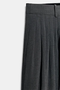 PLEATED PANTS ZW COLLECTION