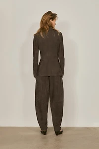 100% suede leather blazer - LIMITED EDITION