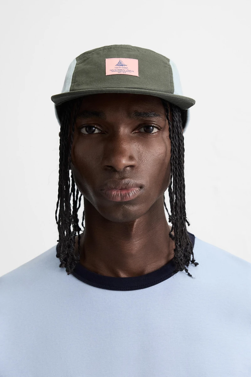 COLOR BLOCK PATCH CAP