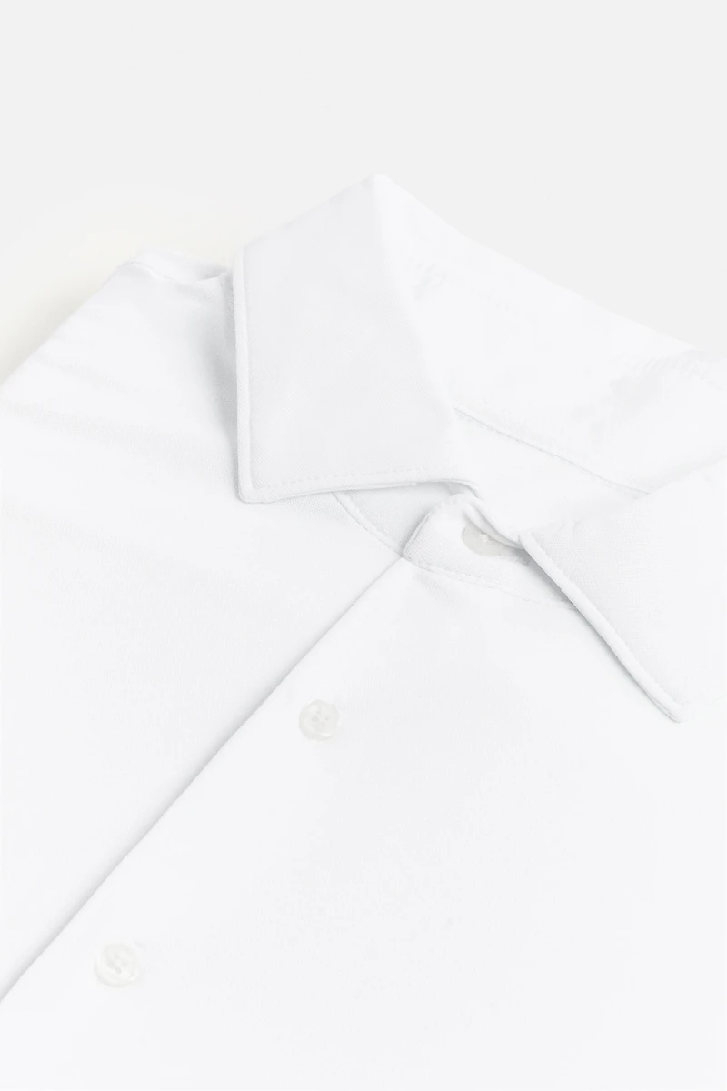 CHEMISE ÉLASTIQUE TEXTURÉE