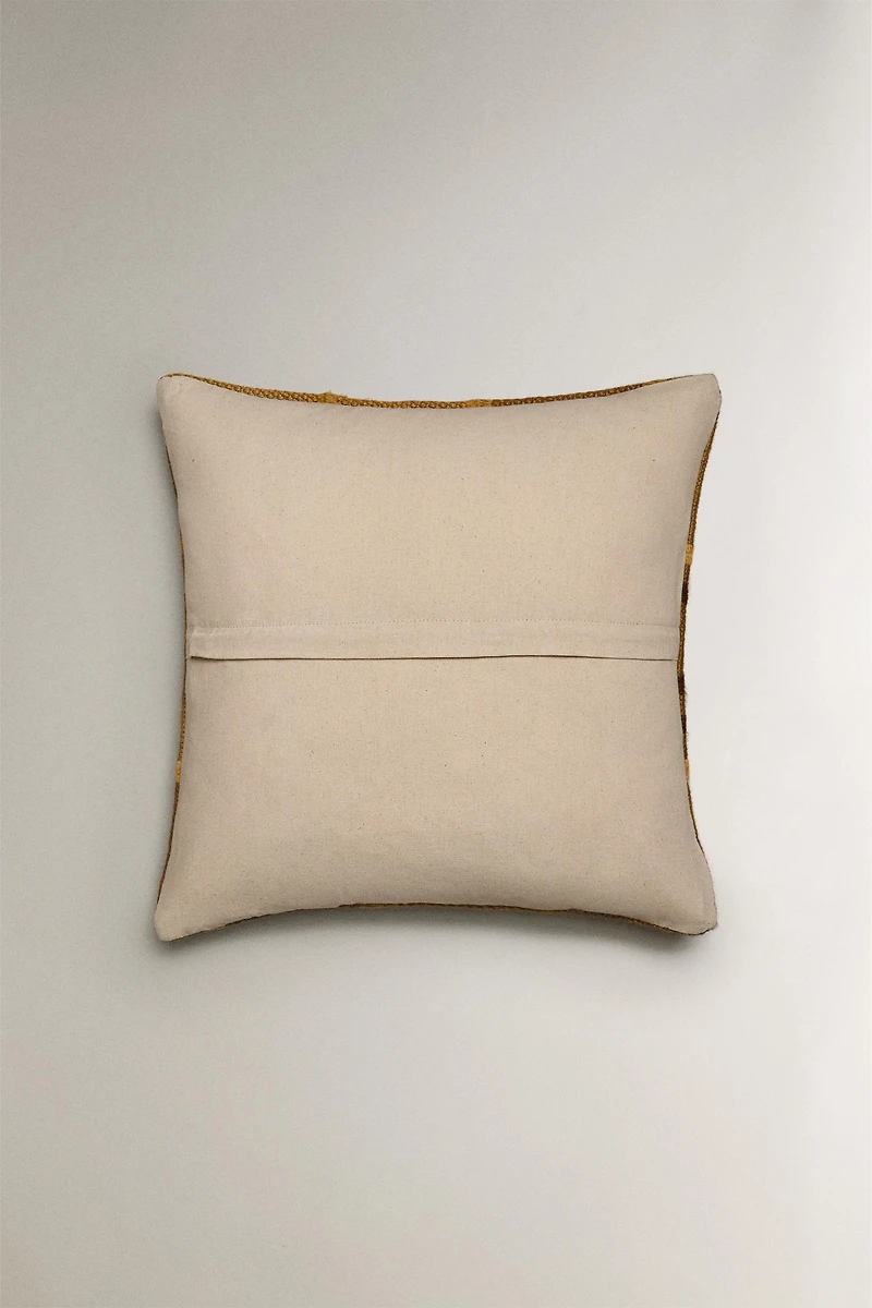 HOUSSE DE COUSSIN KILIM PATCHWORK