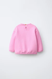 FLORAL PRINT SWEATSHIRT