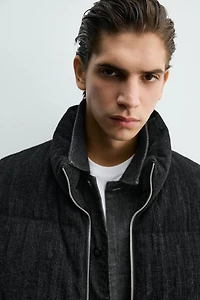 CROPPED FIT PUFFER JACKET