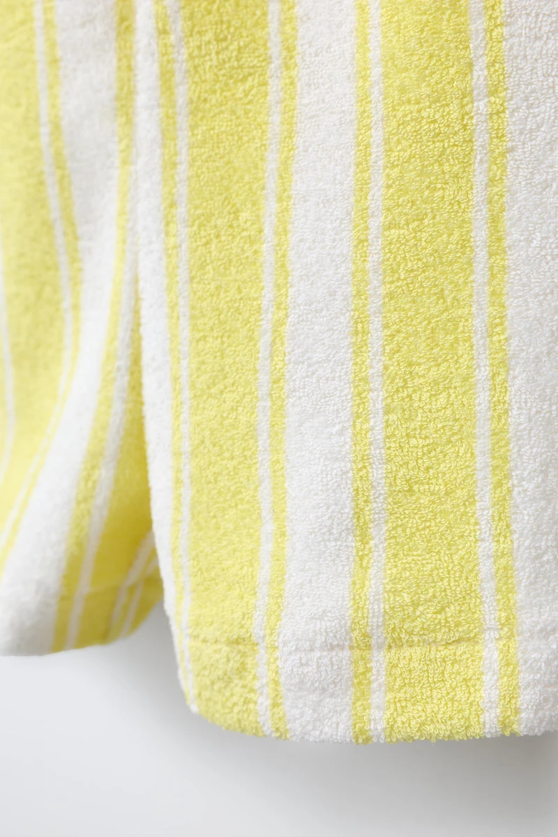 COMBINAISON COURTE EFFET ÉPONGE RAYURES CASA LAWA X ZARA KIDS