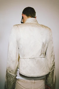ZW COLLECTION LIMITED EDITION JACQUARD CROPPED JACKET