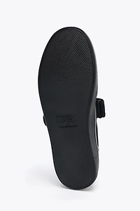 FABRIC STRAP BALLET FLATS