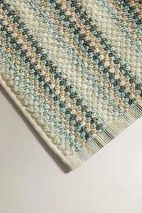 COTTON STRIPED BATH TOWEL