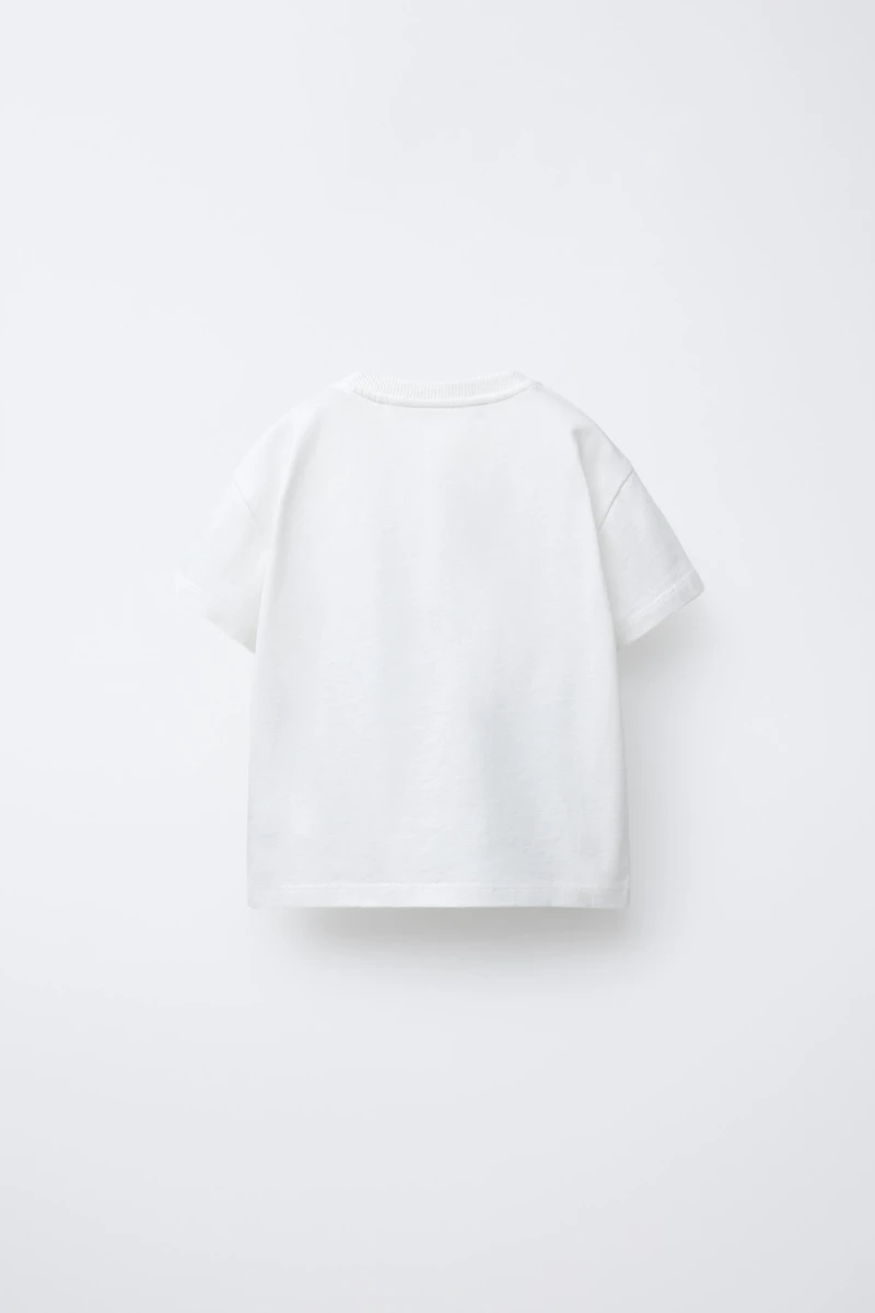 T-SHIRT CŒURS POPELINE