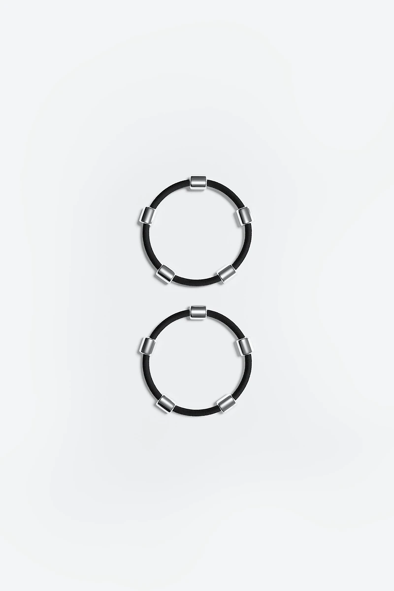 BEADED HAIR ELASTICS