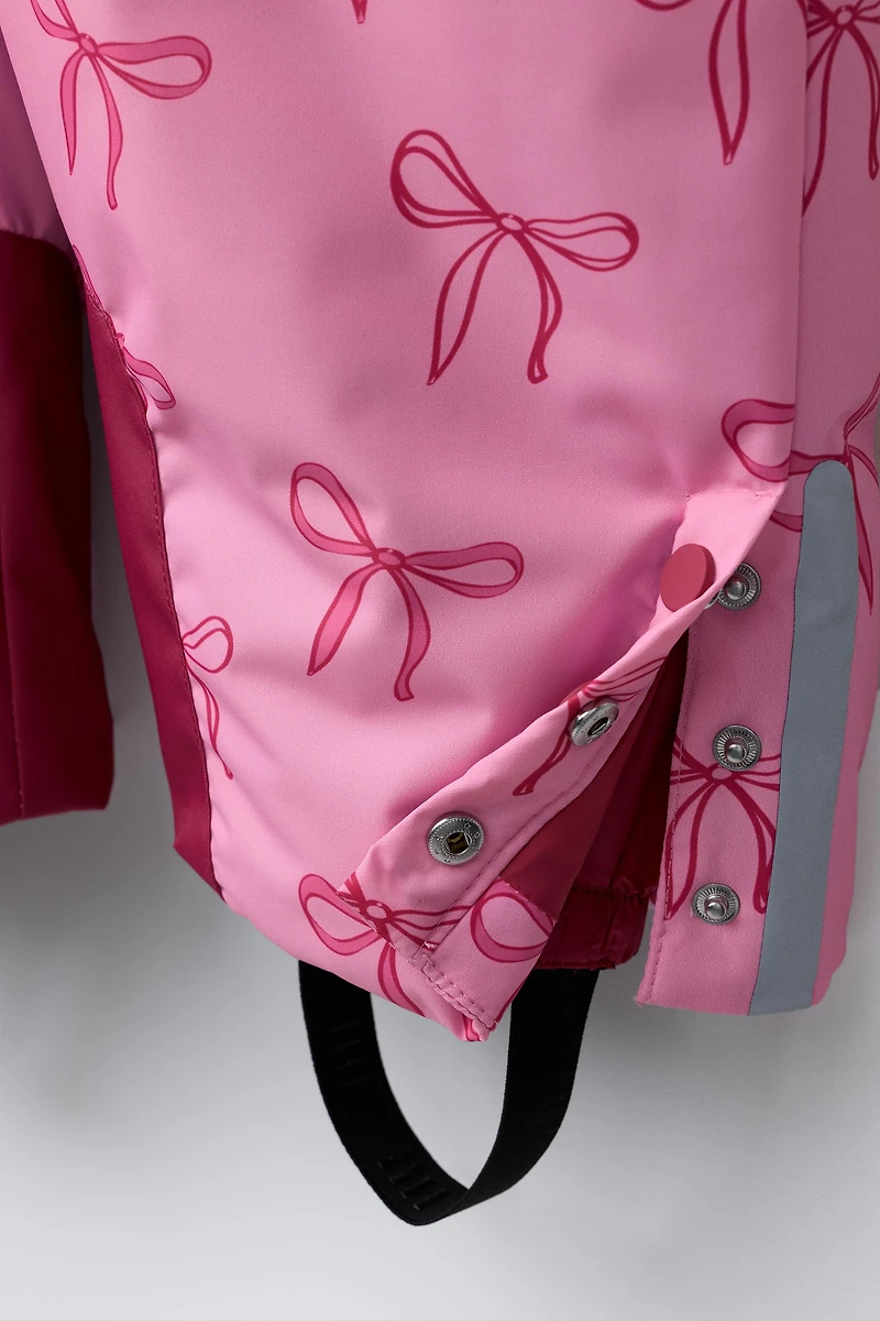 COMBINAISON LONGUE DÉPERLANTE ET COUPE-VENT À LACETS