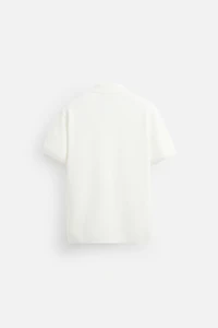 TEXTURED KNIT POLO