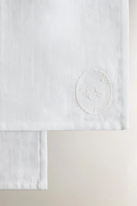 BABY EMBROIDERED MUSLIN CLOTH PACK (PACK OF 2)