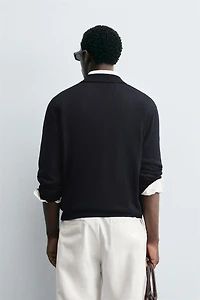 POLO EN MAILLE STRUCTURÉE