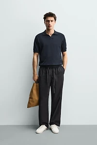 REGULAR FIT KNIT POLO SHIRT