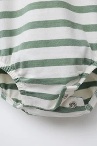 STRIPED BODYSUIT