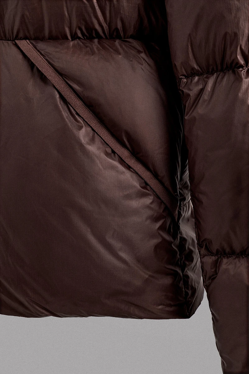 FEATHER DOWN SKI PUFFER JACKET