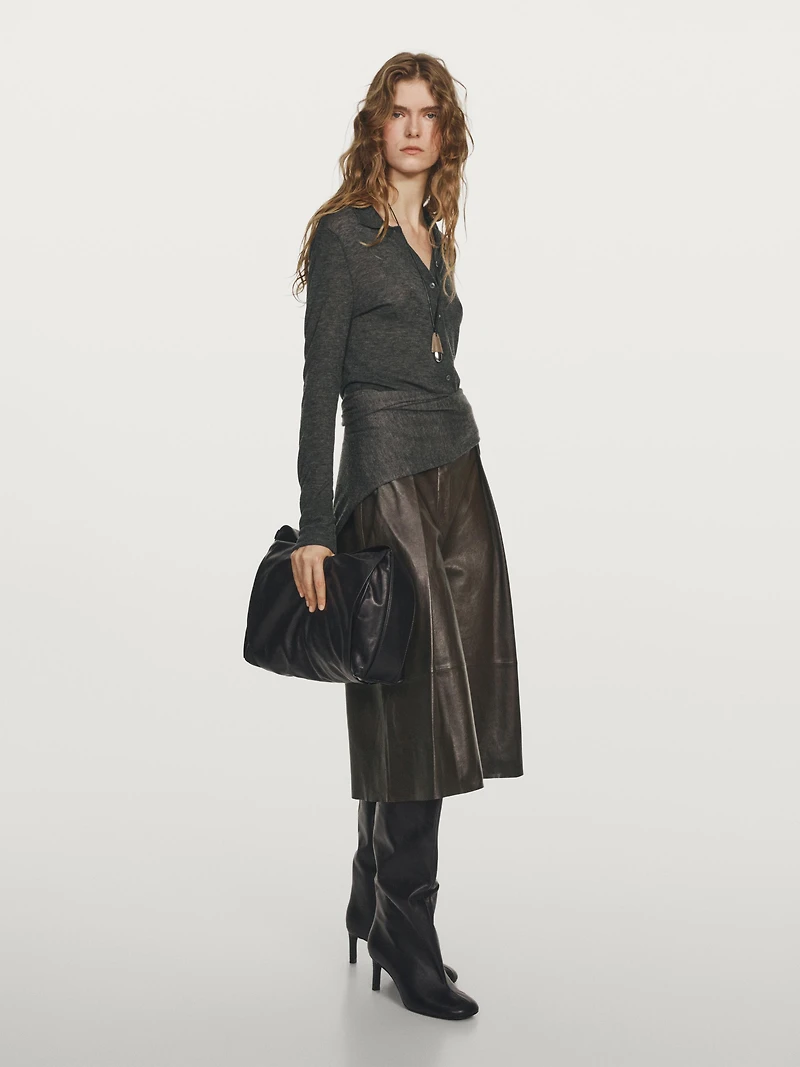 Cardigan 100 % laine - Studio