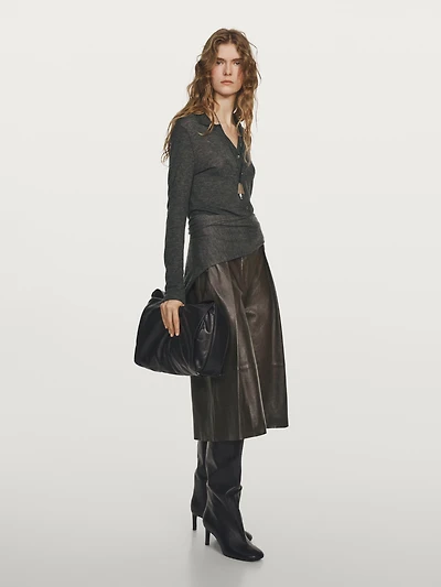 Cardigan 100 % laine - Studio