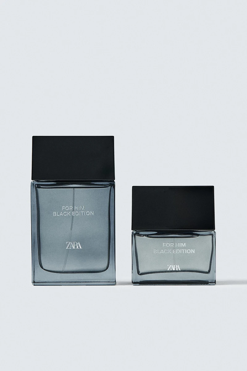 FOR HIM BLACK EDITION EDT SET 100 ML (3.4 FL.OZ) + 50 ML (1.7 FL. OZ)