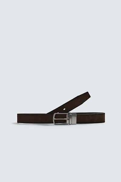 REVERSIBLE LEATHER BELT