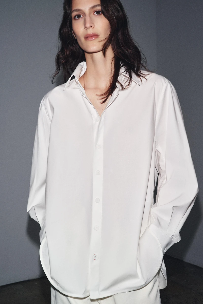 CHEMISE EN POPELINE ZW COLLECTION
