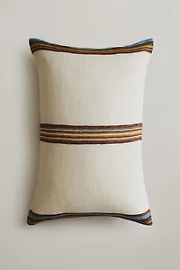 STRIPED THROW PILLOW COVER