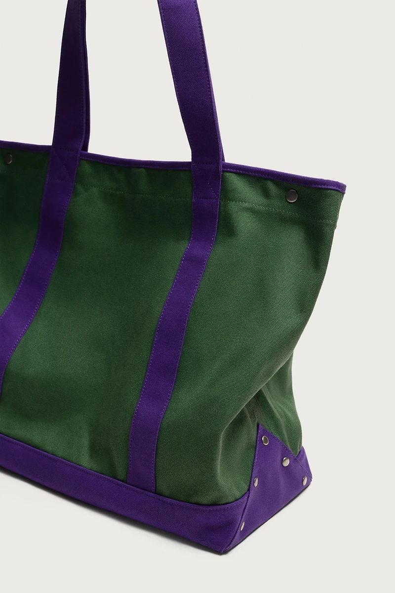 FABRIC SHOPPER BAG