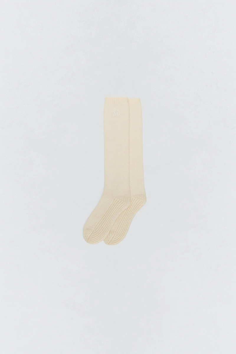 LONG WOOL BLEND SOCKS SOSHIOTSUKI x ZARA