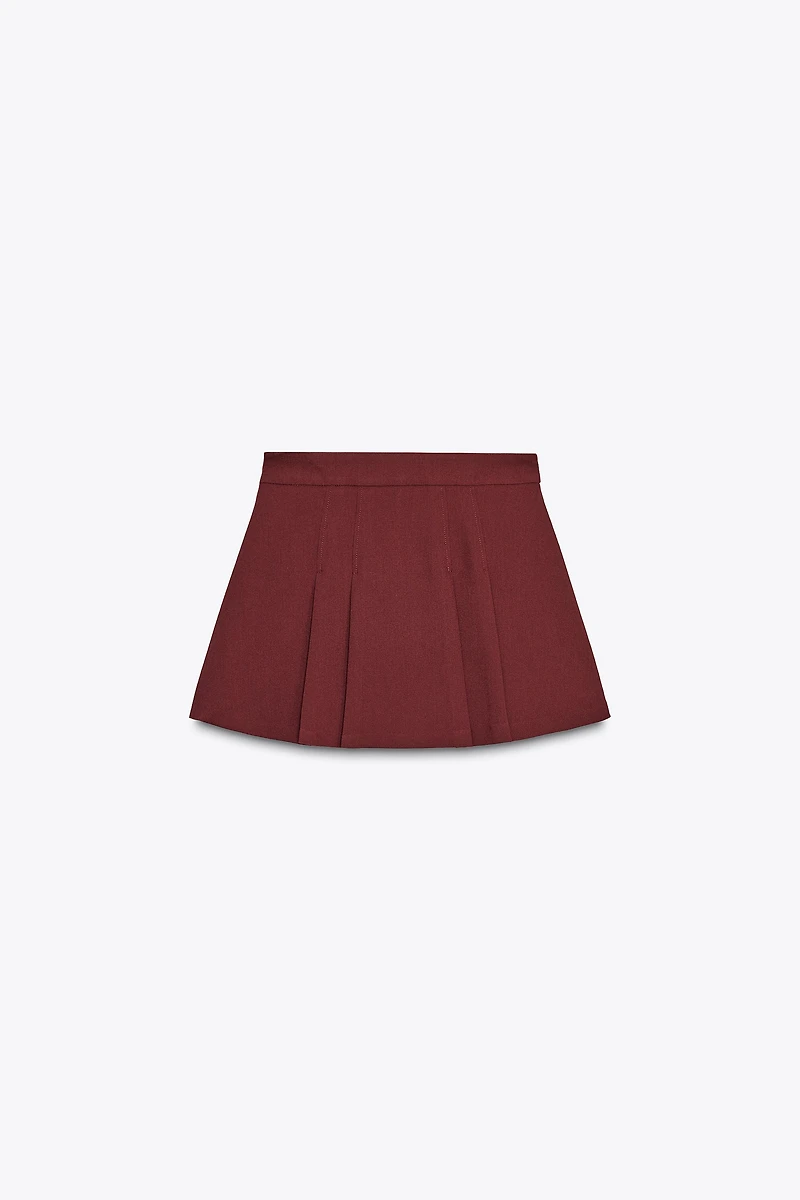 JUPE-PANTALON À PLIS
