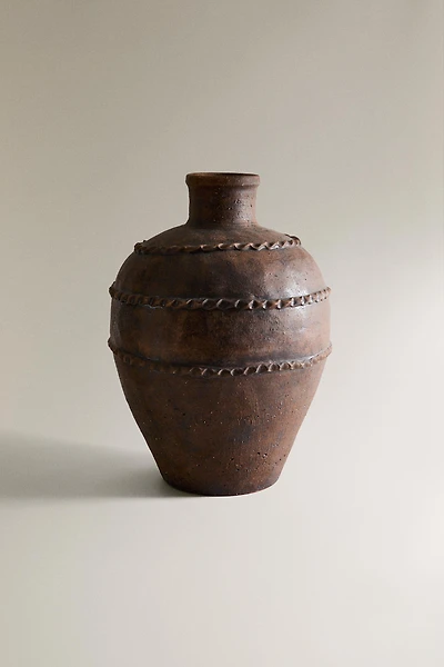 VASE EN TERRE CUITE GRAND FORMAT
