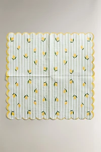 SET OF LEMON PAPER NAPKINS (SET OF 20)