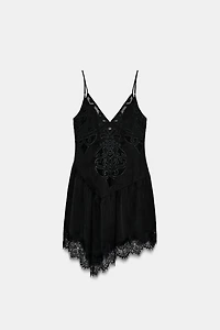 ZW COLLECTION ASYMMETRIC MINI DRESS