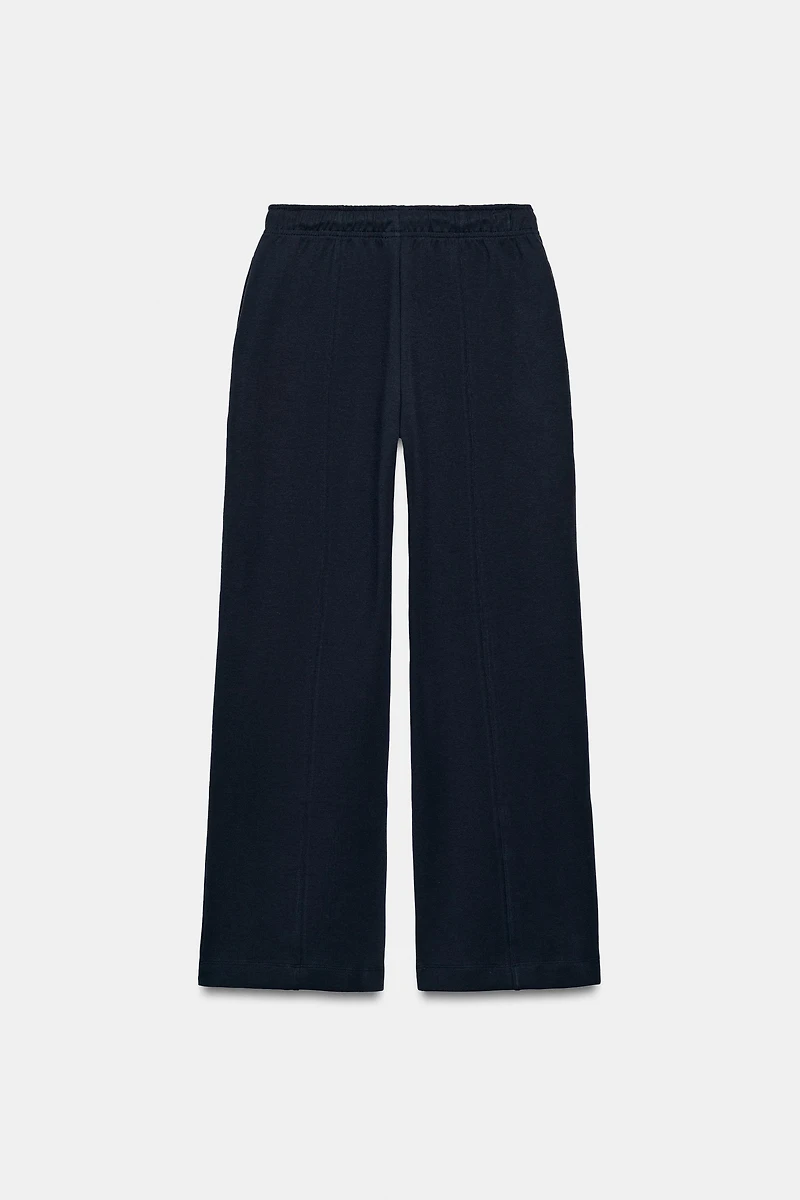 INTERLOCK STRAIGHT LEG PANTS