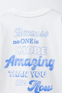 TEXT T-SHIRT