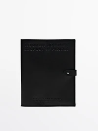Nappa leather diary cover - Marina Abramovic