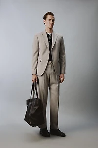 WOOL BLEND COMFORT SUIT JACKET
