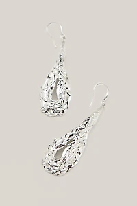 Textured basket earrings - LIMITED EDITION