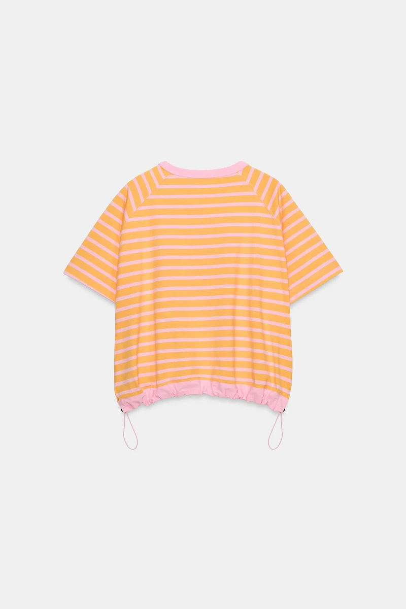 T-SHIRT À RAYURES AVEC STOPPERS