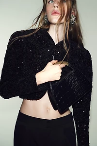 CITY BAG WITH METAL HANDLE