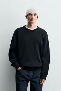 PULL REGULAR FIT EN COTON