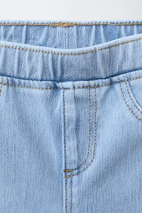 FLARE DENIM LEGGINGS