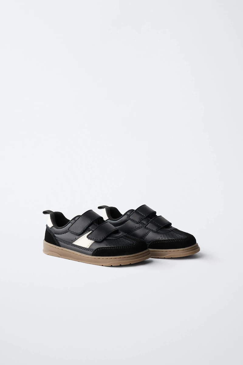 LEATHER BAREFOOT STRAP SNEAKERS