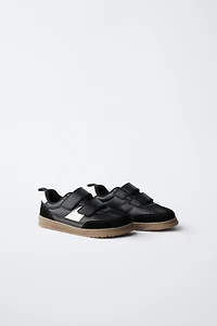 LEATHER BAREFOOT STRAP SNEAKERS
