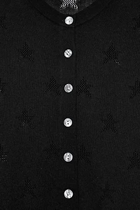 STAR SHORT SLEEVE CARDIGAN