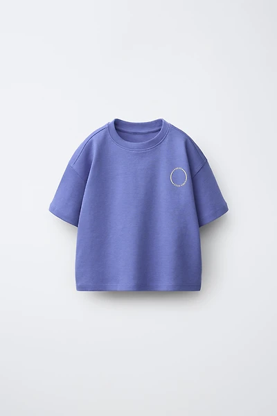 INTERLOCK TEXT T-SHIRT