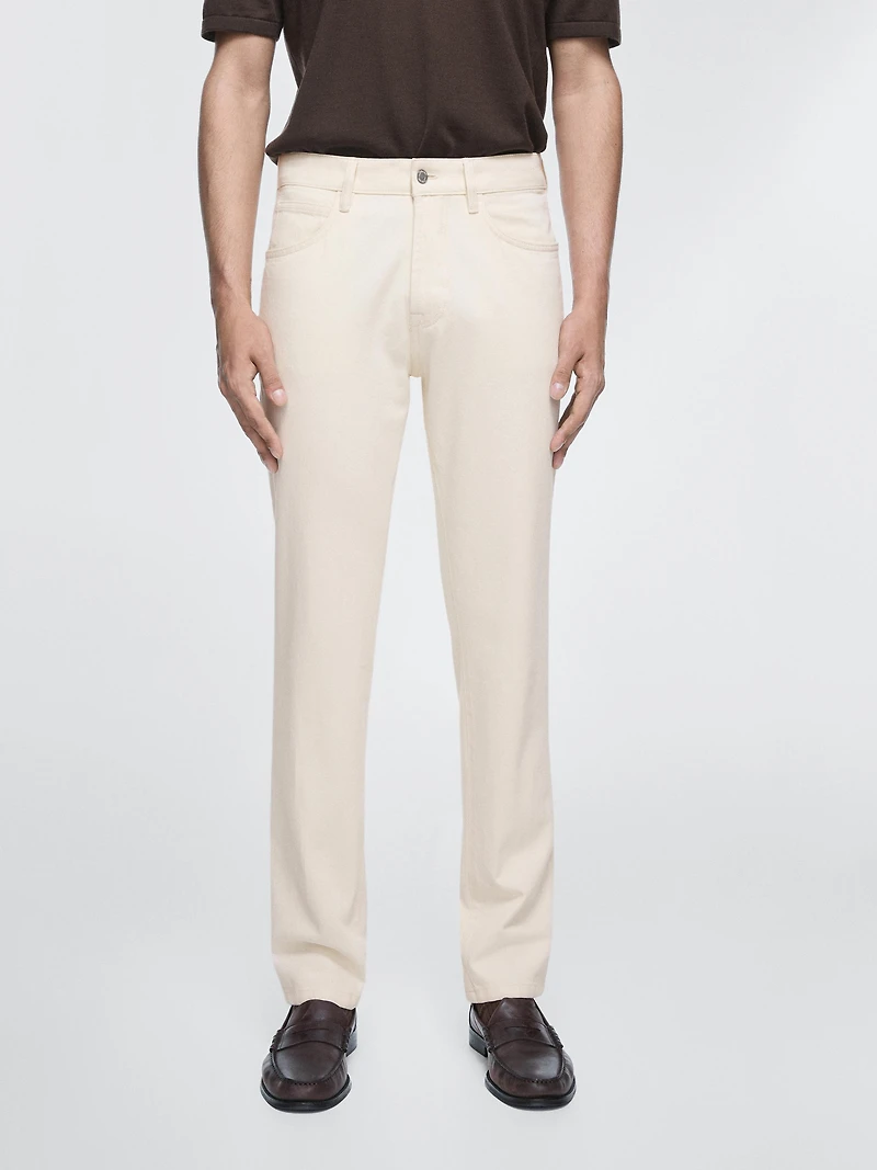 Tapered fit jeans