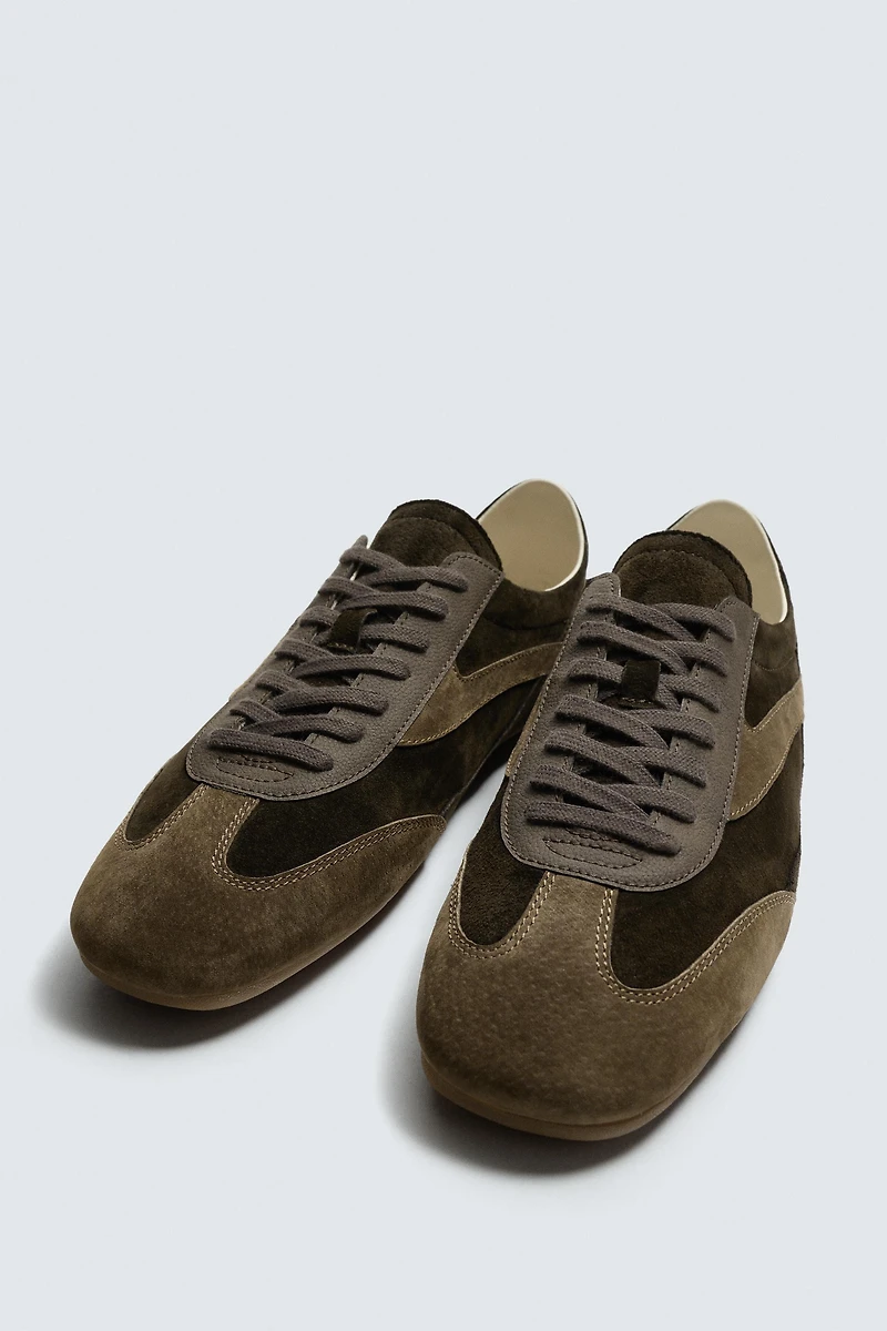 LEATHER SNEAKERS