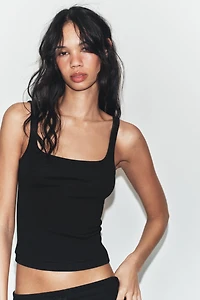 COTTON MODAL TANK TOP